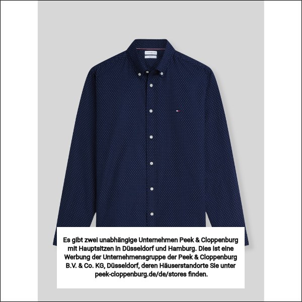 Tommy Hilfiger Herren Freizeithemden Blau Gr. Mittel