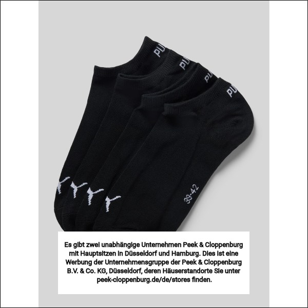 Puma Herren Socken Schwarz Gr. 39/42