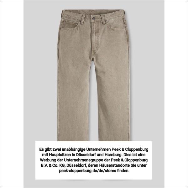 Levi's® Herren Levi's Wide & Loose Fit Jeans Grau Gr. 36/32
