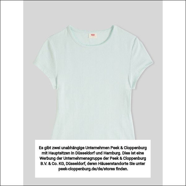 Levi's® Damen Levi's T-Shirts Blau Gr. Klein