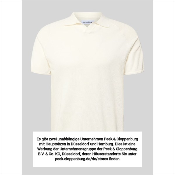 Jack & Jones Herren Poloshirts Beige Gr. Extra Groß