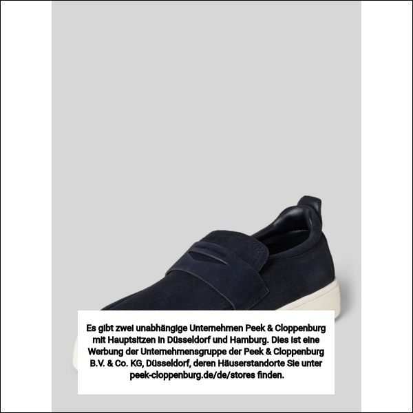 Armani Exchange Herren Marine Loafer Aus Echtem Leder Modell 'London'