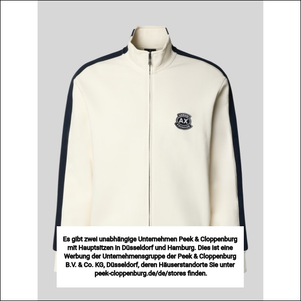 Armani Exchange Herren Trainingsjacken Beige Gr. Groß